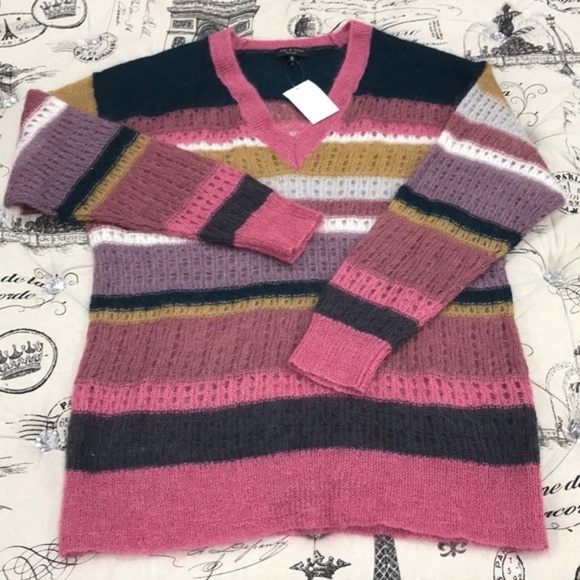 Rag & Bone Nassau Silk Blend Sweater - Picture 4 of 6